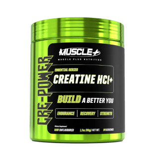 کراتین هیدروکلراید ماسل پلاس | Muscle Plus Creatine HCL | جذب سریع و افزایش قدرت بدون نفخ